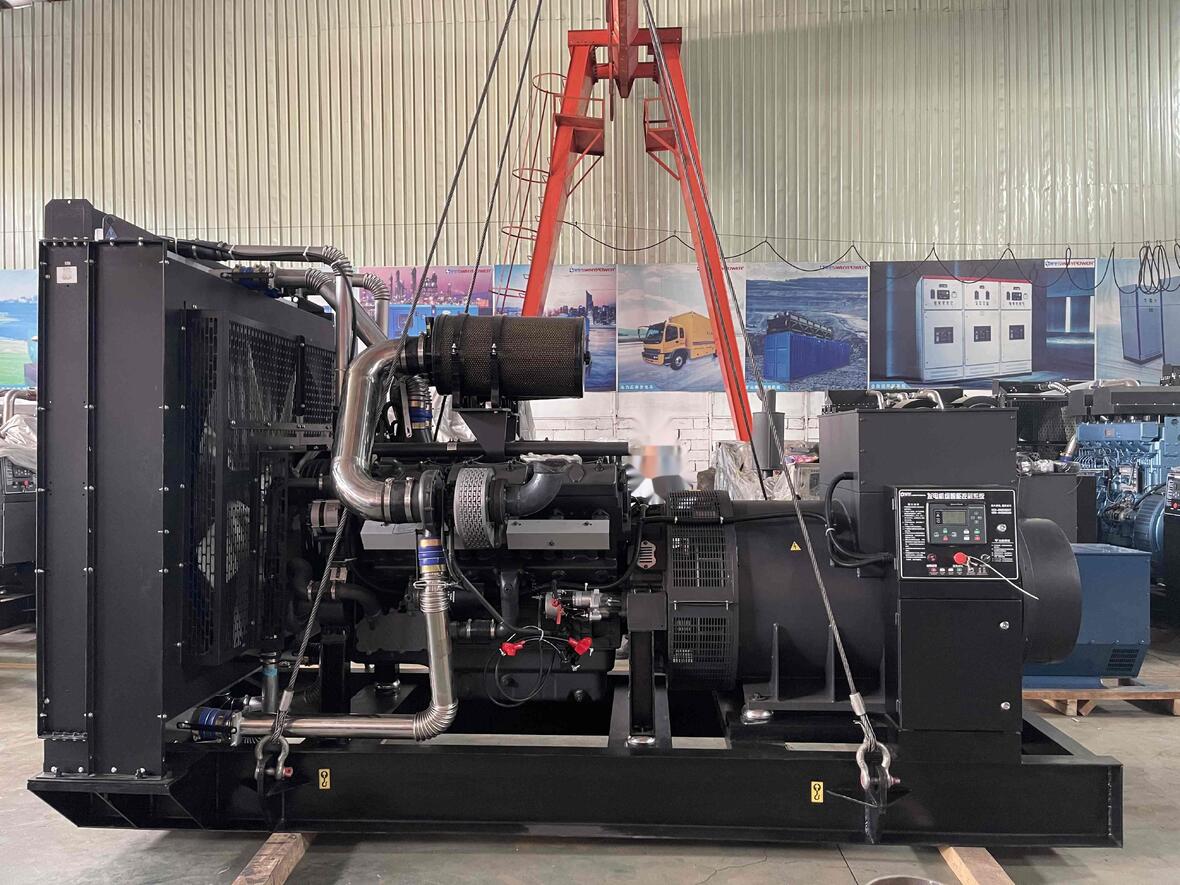 Normal shutdown and emergency shutdown of diesel generator set